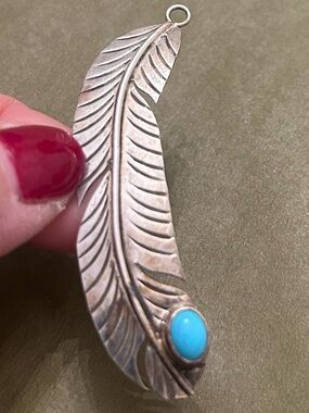 Stunning NAKAI Navajo Native American pendant ⭐️